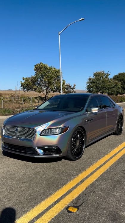 2017 Lincoln Continental — Aura Super Gloss Iridescent Silver by Sheer Auto Styling, Santa Maria