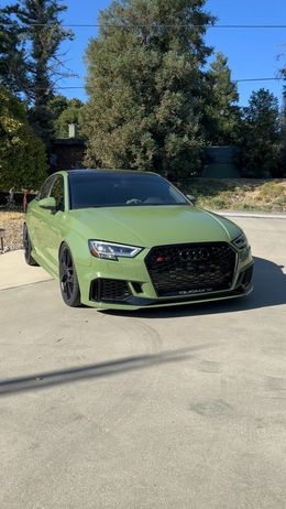 Audi RS3 — Hexis Gloss Olive Green by Sheer Auto Styling, Santa Maria