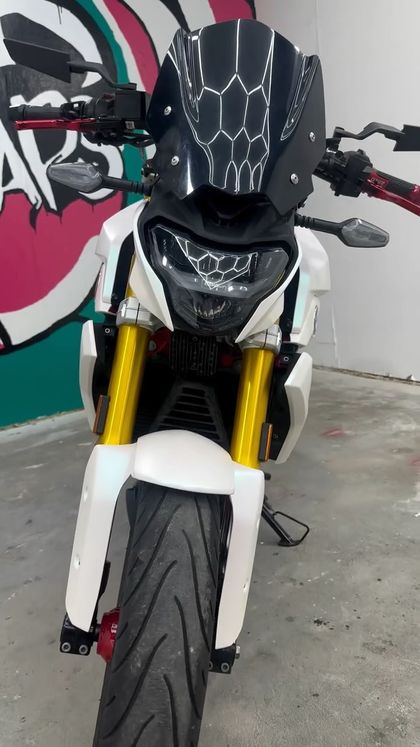 BMW Street Bike — KPMF Matte Aurora Pearl by Sheer Auto Styling, Santa Maria