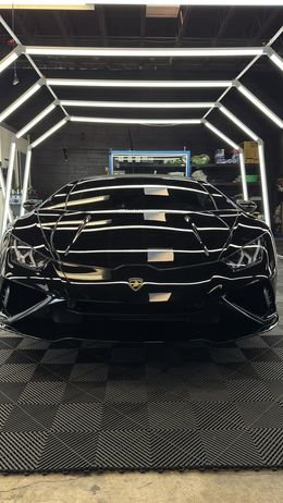 2021 Lamborghini Huracán EVO — Back to factory metallic black by Sheer Auto Styling, Santa Maria